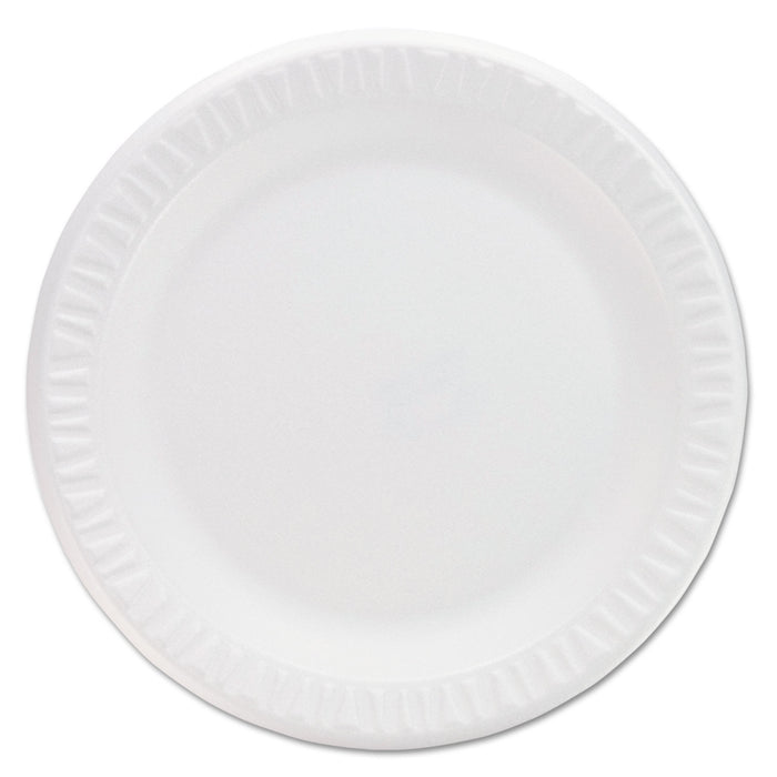 Concorde Non-Laminated Foam Plates, 9"Diameter, White, 125/Pack