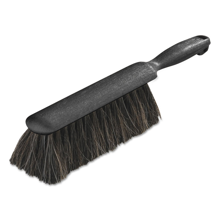 Counter/Radiator Brush, Horsehair Blend, 8" Brush, 5" Handle, Black
