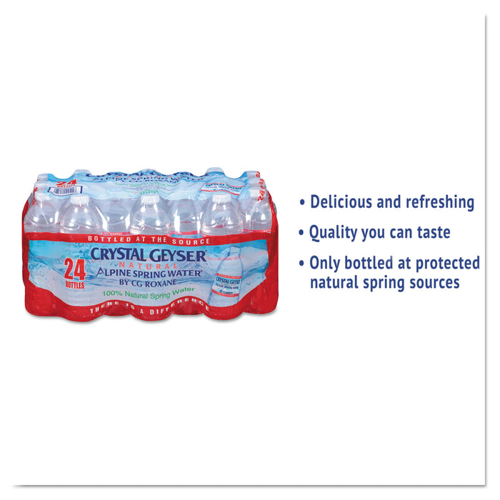Alpine Spring Water, 16.9 oz Bottle, 24/Case