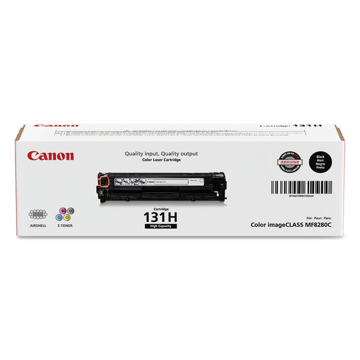 6273B001 (CRG-131) High-Yield Toner, 2400 Page-Yield, Black