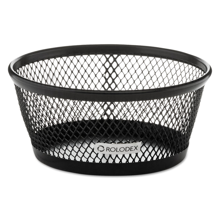 Jumbo Nestable Paper Clip Dish, Wire Mesh, 4 3/8