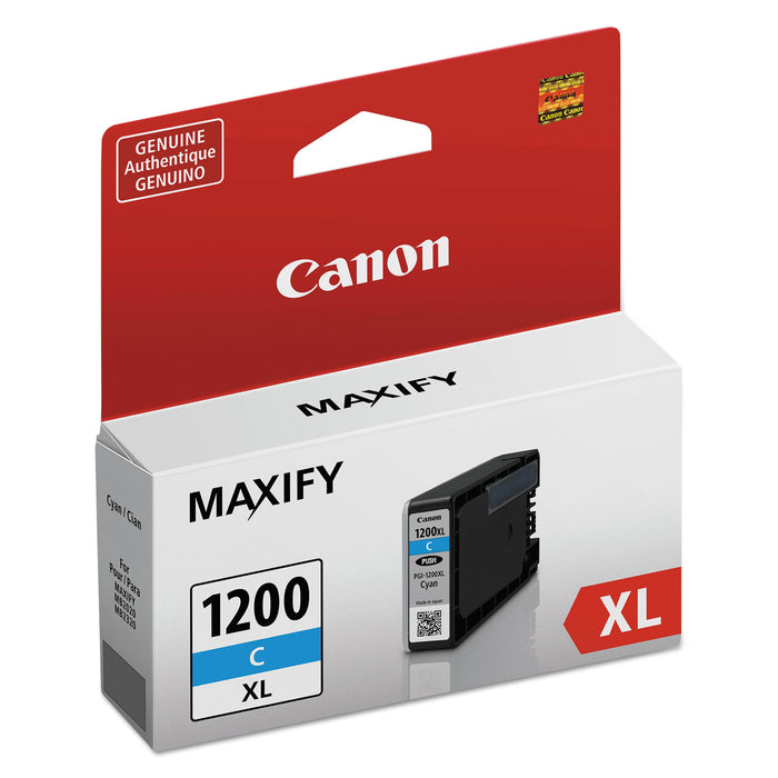 9196B001 (PGI-1200XL) High-Yield Ink, 1020 Page-Yield, Cyan
