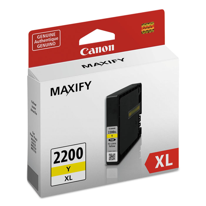 9270B001 (PGI-2200XL) High-Yield Ink, 1520 Page-Yield, Yellow