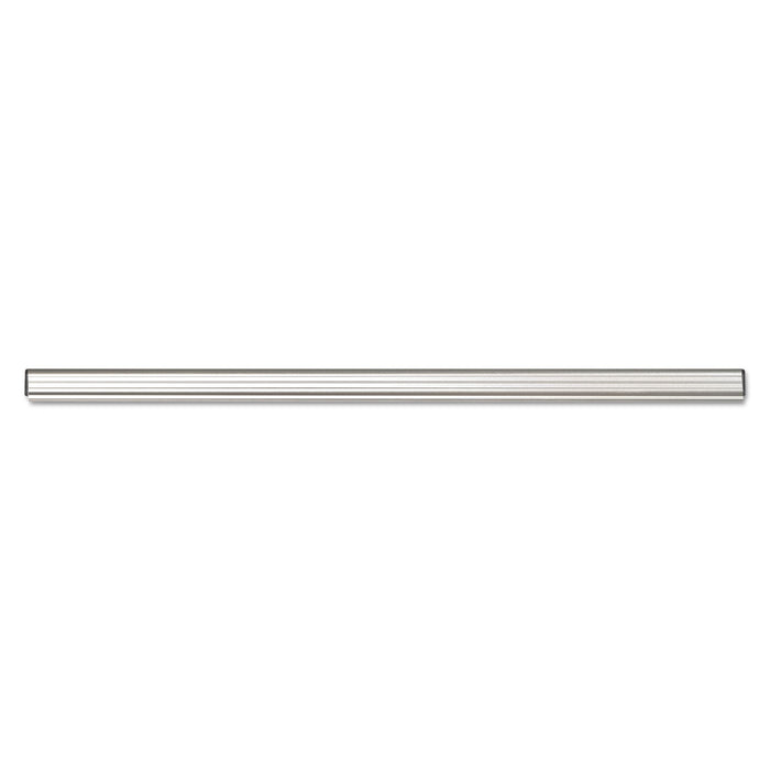 Grip-A-Strip Display Rail, 96 x 1 1/2, Aluminum Finish