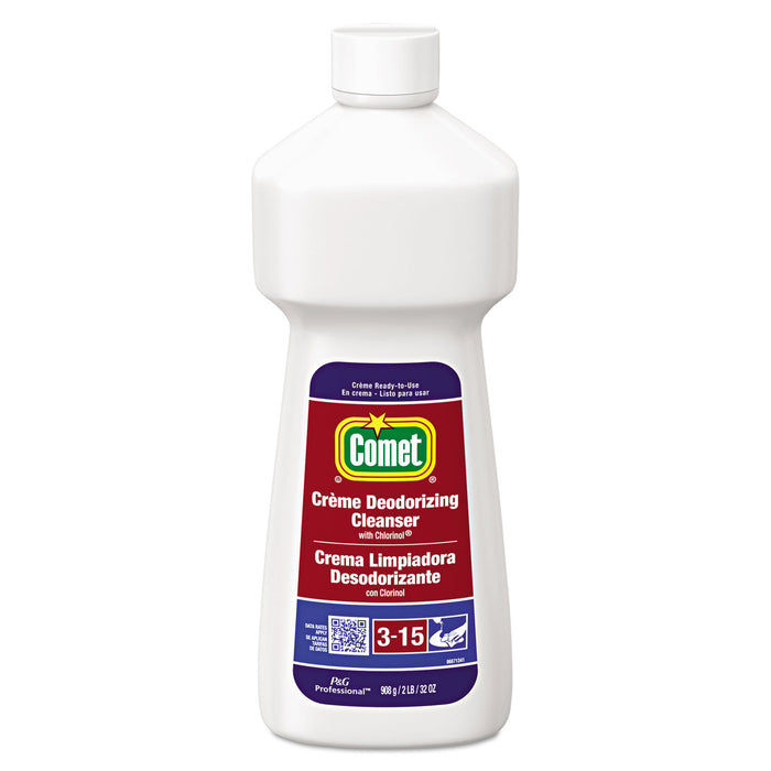 Creme Deodorizing Cleanser, 32oz Bottle, 10/Carton