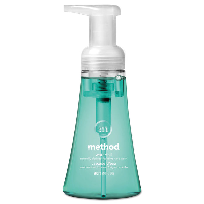 Foaming Hand Wash, Waterfall, 10 oz Pump Bottle, 6/Carton