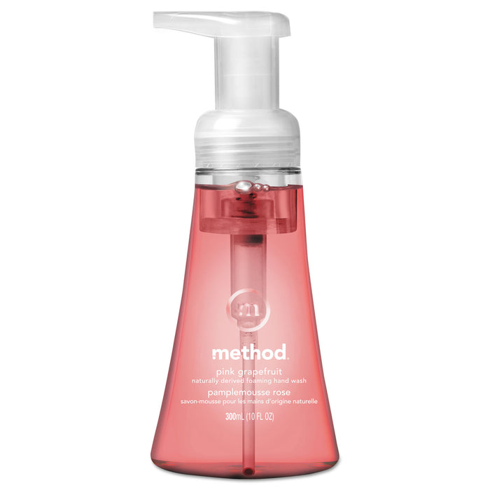 Foaming Hand Wash, Pink Grapefruit, 10 oz Pump Bottle