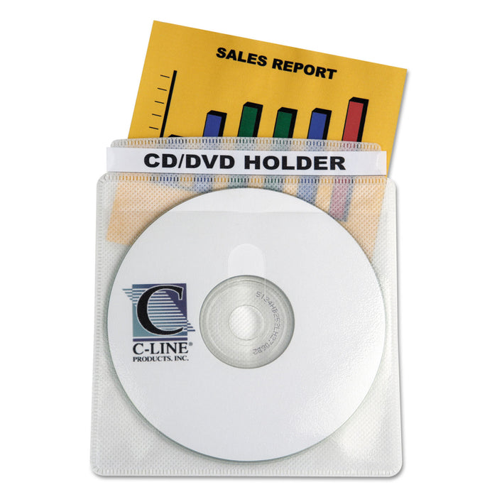 Deluxe Individual CD/DVD Holders, 50/BX