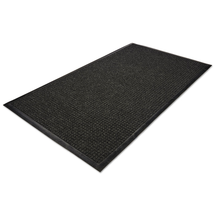 WaterGuard Wiper Scraper Indoor Mat, 36 x 60, Charcoal