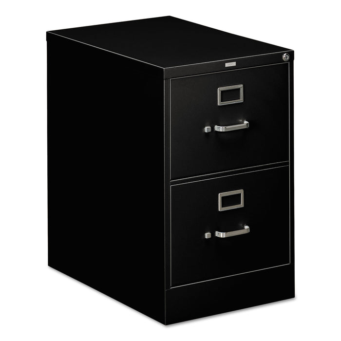 310 Series Two-Drawer Full-Suspension File, Legal, 18.25w x 26.5d x 29h, Black