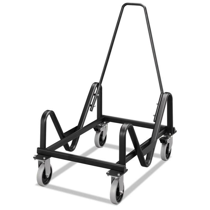 GuestStacker Cart, 21.38w x 35.5d x 37.88h, Black