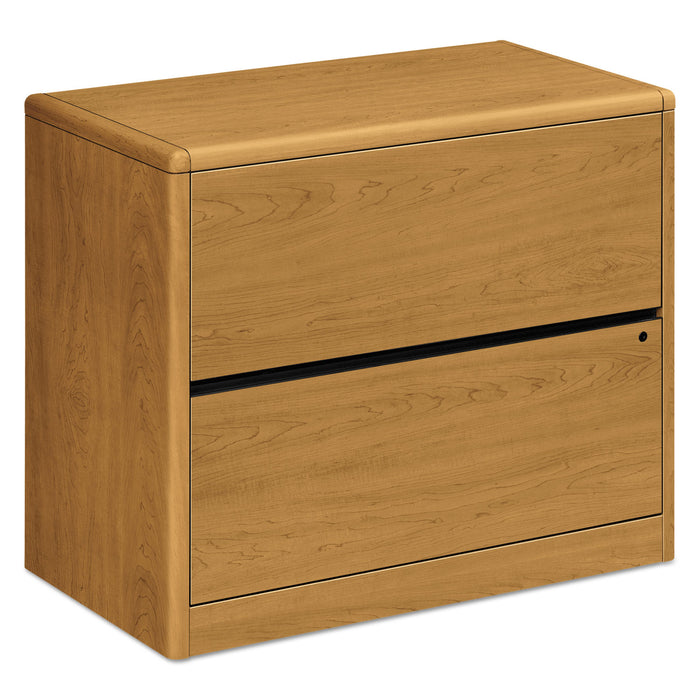 10700 Series Two Drawer Lateral File, 36w x 20d x 29.5h, Harvest