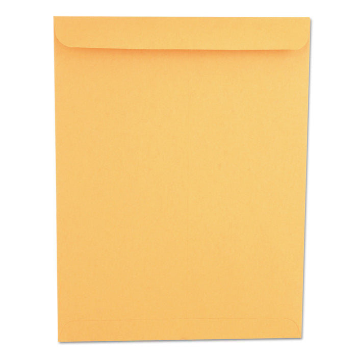 Catalog Envelope, #13 1/2, Squ Flap, Gummed Closure, 10 x 13, Brown Kraft, 250/Box