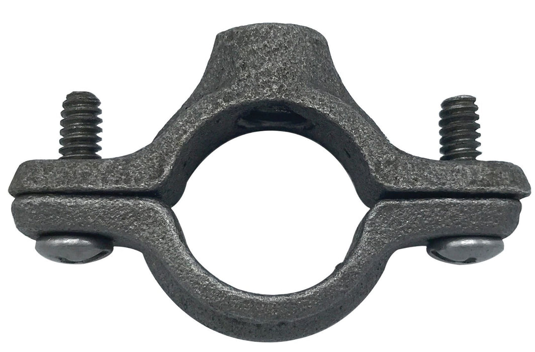 1 1/4" Black Split-Ring Hanger (Screw-Type)