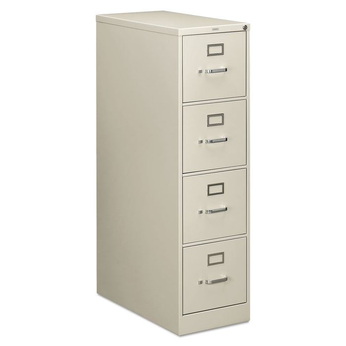 210 Series Four-Drawer, Full-Suspension File, Letter, 28-1/2d, Light Gray