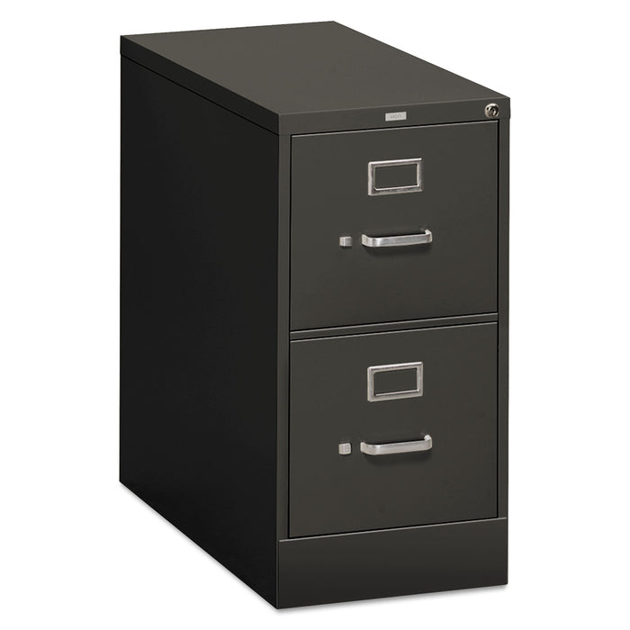 310 Series Two-Drawer Full-Suspension File, Letter, 15w x 26.5d x 29h, Charcoal