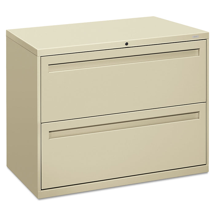 700 Series Two-Drawer Lateral File, 36w x 18d x 28h, Putty