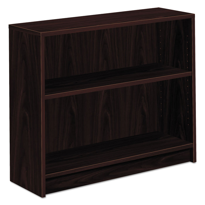 1870 Series Bookcase, Two Shelf, 36w x 11 1/2d x 29 7/8h, Mahogany