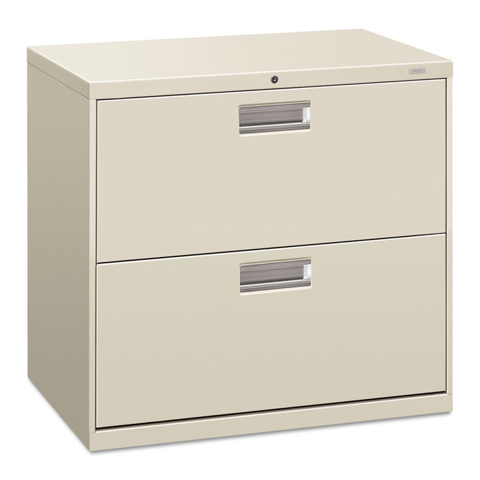 600 Series Two-Drawer Lateral File, 30w x 18d x 28h, Light Gray