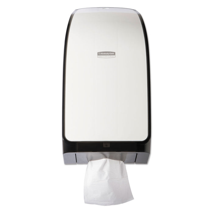 Control Hygienic Bathroom Tissue Dispenser, 7.375 x 6.375 x 13 3/4, White