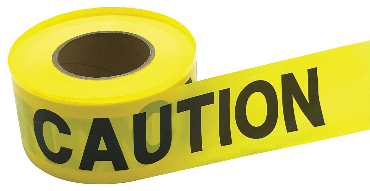 Yellow Caution Tape 3" X 1000'