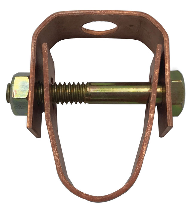 2 1/2" Light Duty Copper-Plated Clevis Hanger