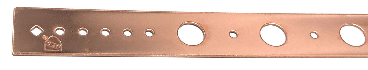 1/2" Copper Pipe Support Bracket - 20"