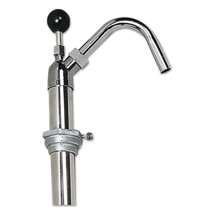 Bottle Pump, 22 oz/Pump, Chrome, 42 1/2"