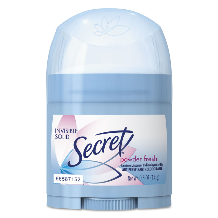 Invisible Solid Anti-Perspirant & Deodorant, Powder Fresh, 0.5 oz Stick, 24/Ctn