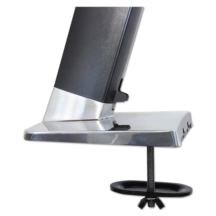 Grommet Mount for WorkFit-A Workstation, 10w x 14d x 1h, Steel, Silver