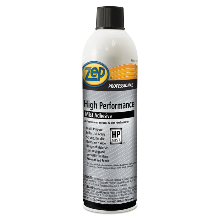 High Performance Mist Adhesive, 20 oz, Dries Clear, 12/Carton