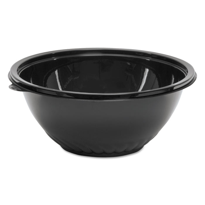 Caterline Pack n' Serve Plastic Bowl, 160 oz, Black, 25/Case