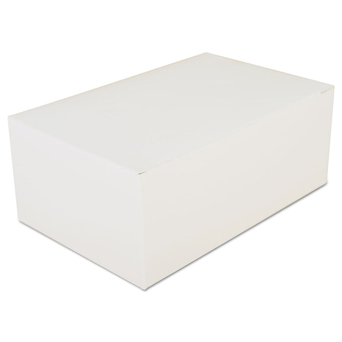 Carryout Tuck Top Boxes, White, 7 x 4 1/2 x 2 3/4, Paperboard, 500/Carton