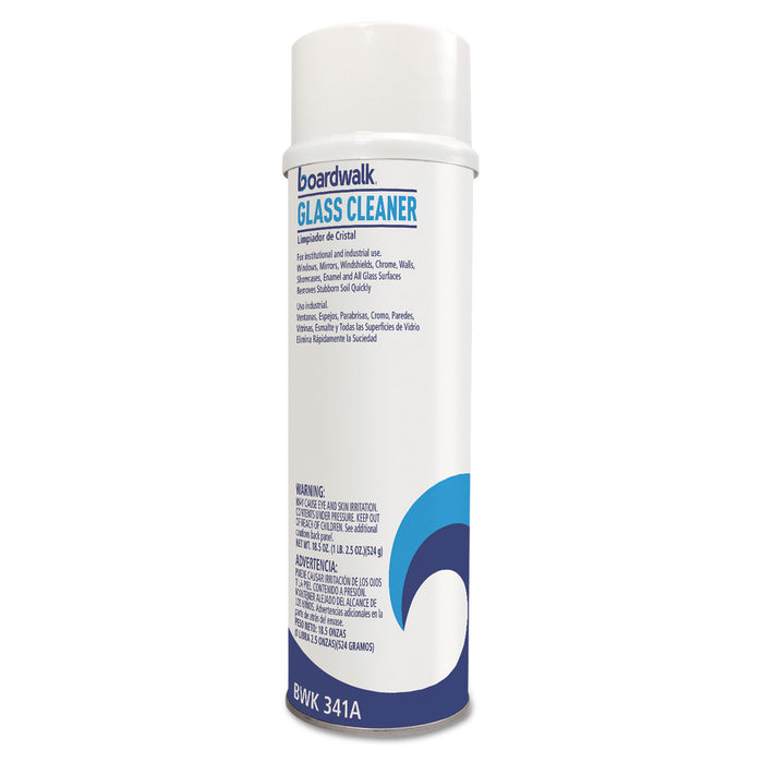 Glass Cleaner, Sweet Scent, 18.5 oz. Aerosol Can
