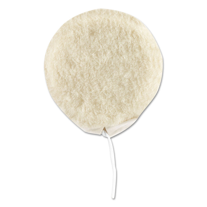 Orbiter Polishing Pad, 12" Diameter, White