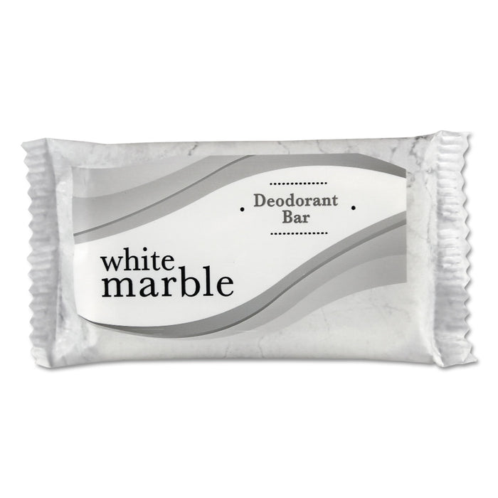 Individually Wrapped Deodorant Bar Soap, White, # 3/4 Bar, 1000/Carton