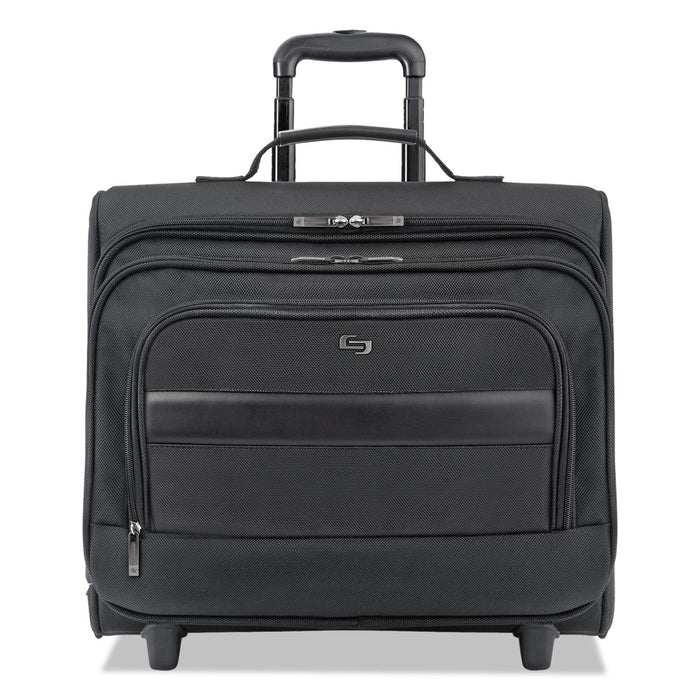 Classic Rolling Overnighter Case, 15.6", 16 7/50" x 6 69/100" x 13 39/50", Black