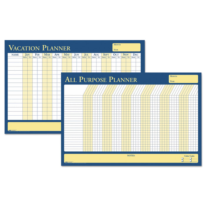 100% Recycled All-Purpose/Vacation Plan-A-Board Planning Board, 36 x 24