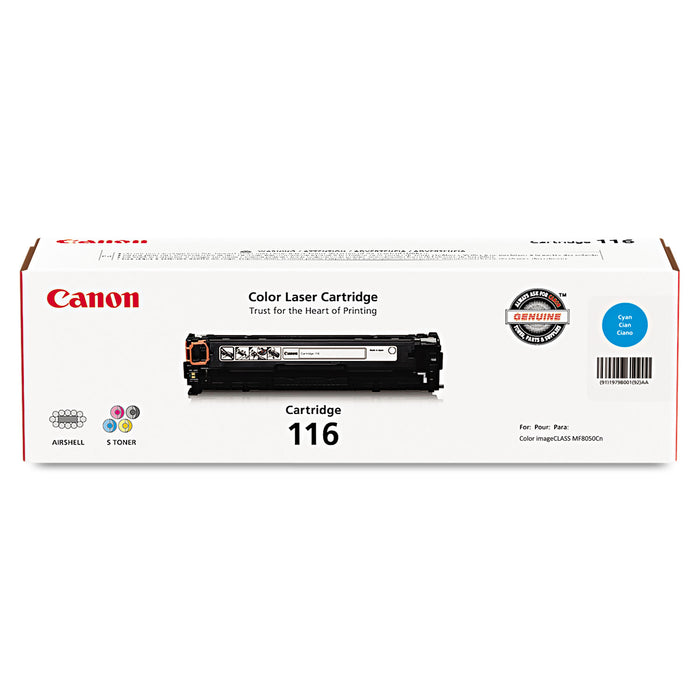 1979B001 (116) Toner, 1500 Page-Yield, Cyan