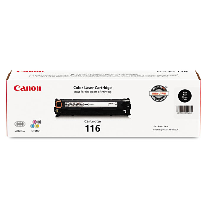 1980B001 (116) Toner, 2300 Page-Yield, Black