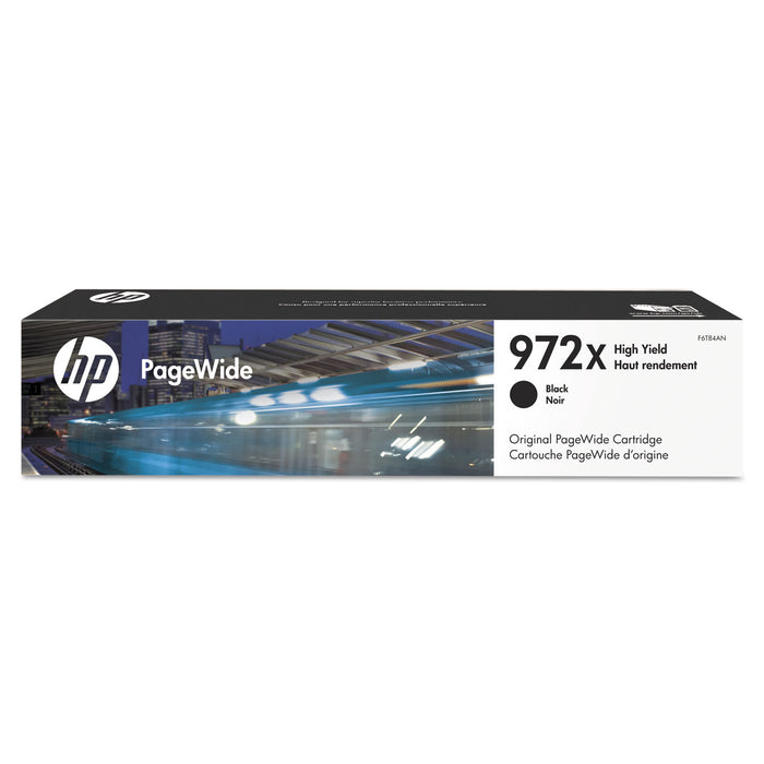 HP 972X, (F6T84AN) High Yield Black Original PageWide Cartridge