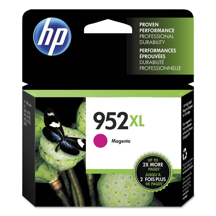 HP 952XL, (L0S64AN) High Yield Magenta Original Ink Cartridge