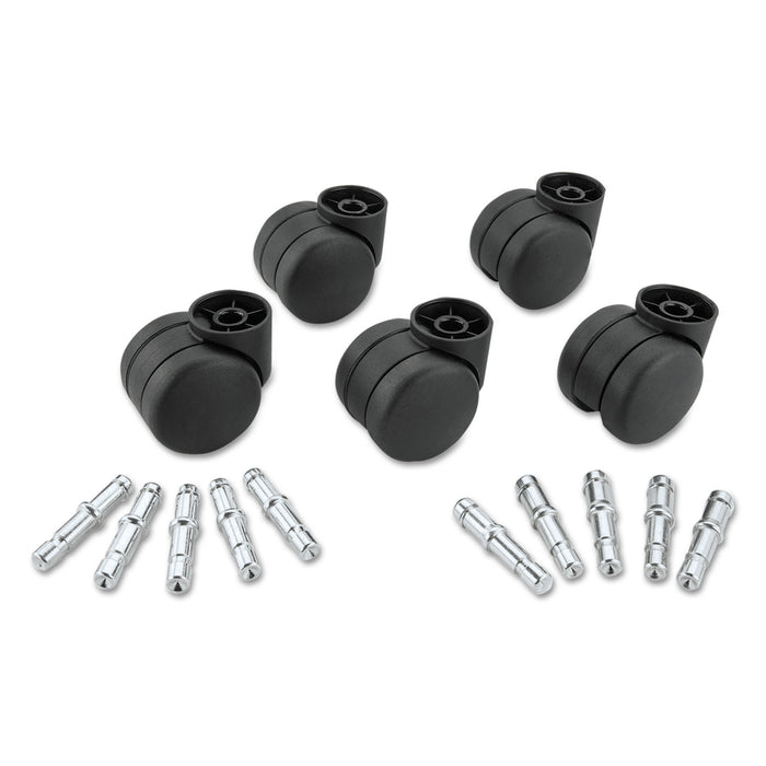 Deluxe Futura Non-Hooded Casters, Polyurethane