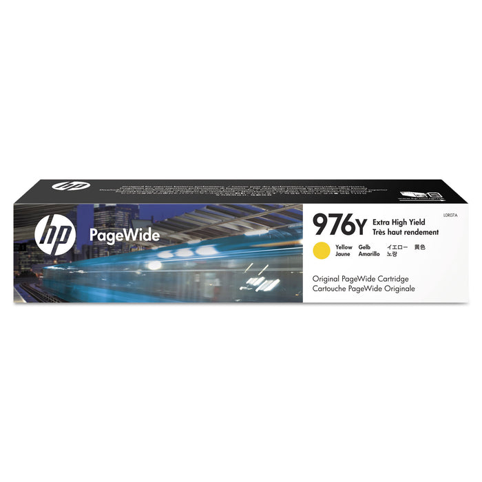 HP 976Y, (L0R07A) Extra High Yield Yellow Original PageWide Cartridge