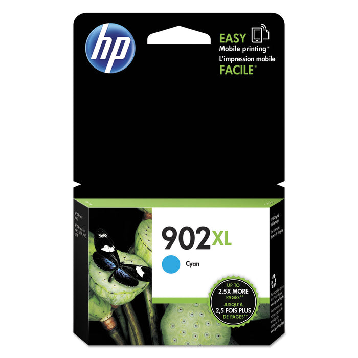 HP 902XL, (T6M02AN) High Yield Cyan Original Ink Cartridge