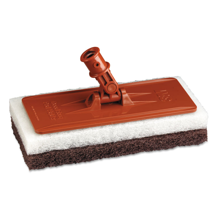 Doodlebug Threaded Pad Holder Kit, For 4 5/8 x 10 Pads, Orange