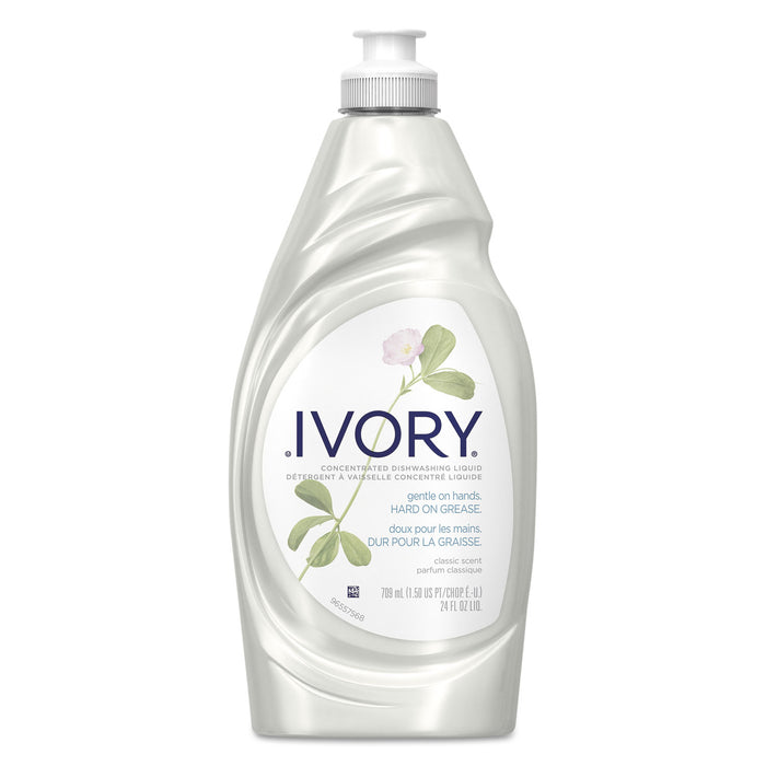 Dish Detergent, Classic Scent, 24oz Bottle, 10/Carton