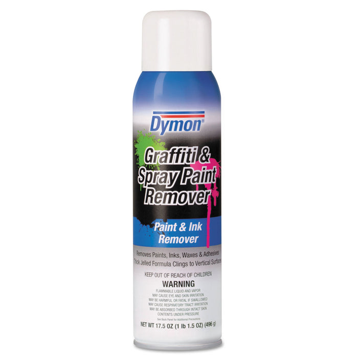 Graffiti/Paint Remover, Jelled Formula, 17.5oz Aerosol