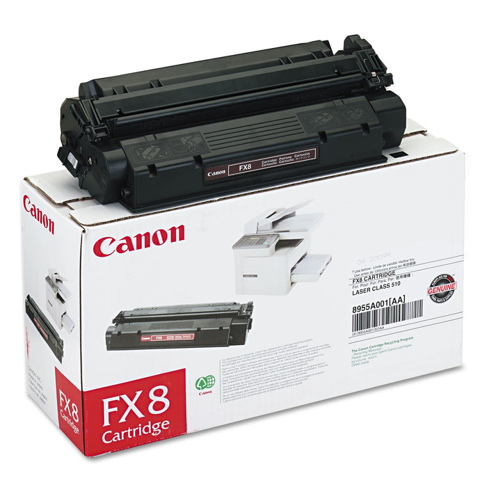 8955A001 (FX-8) Toner, 3500 Page-Yield, Black