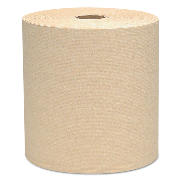 Essential Hard Roll Towels, 1.5" Core, 8 x 800ft, Natural, 12 Rolls/Carton